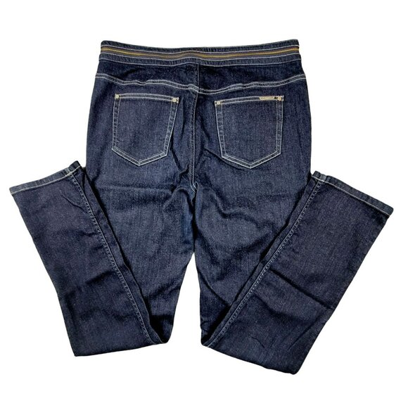 Black Label Womens Blue Jeans Zipper in Waistband size .5 / 6 XS  JH1196 - Picture 2 of 5